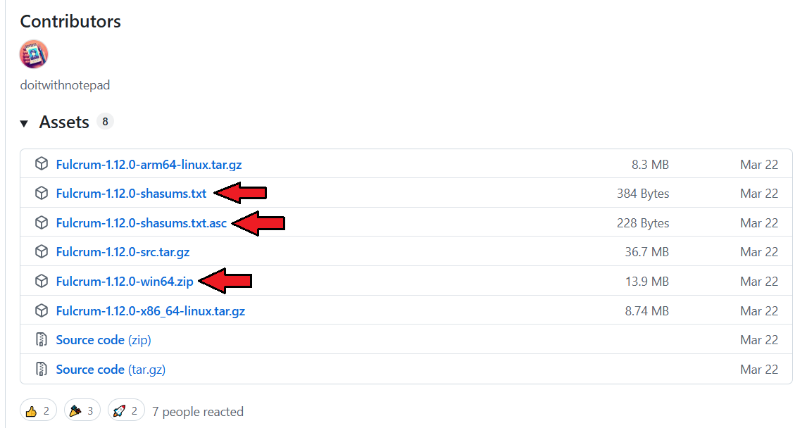 Image showing Fulcrum repository