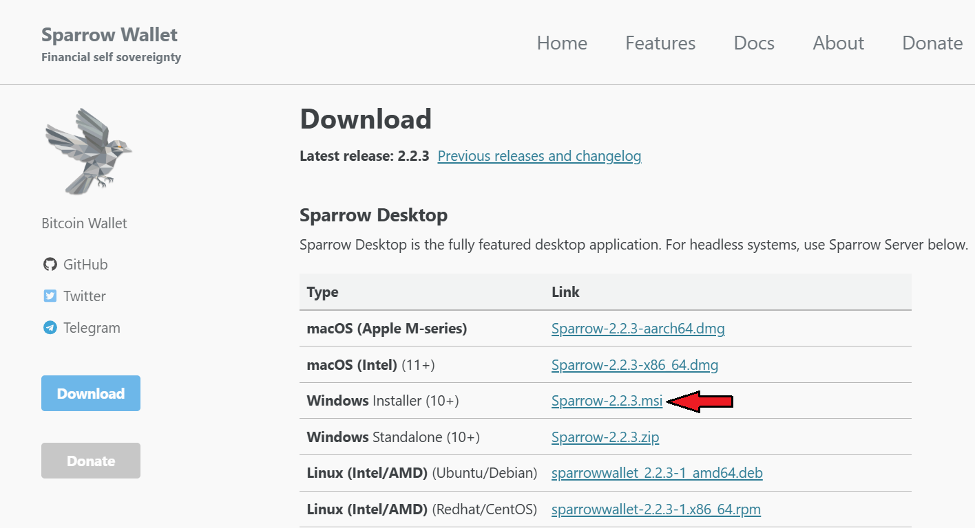 Image showing Sparrow signature